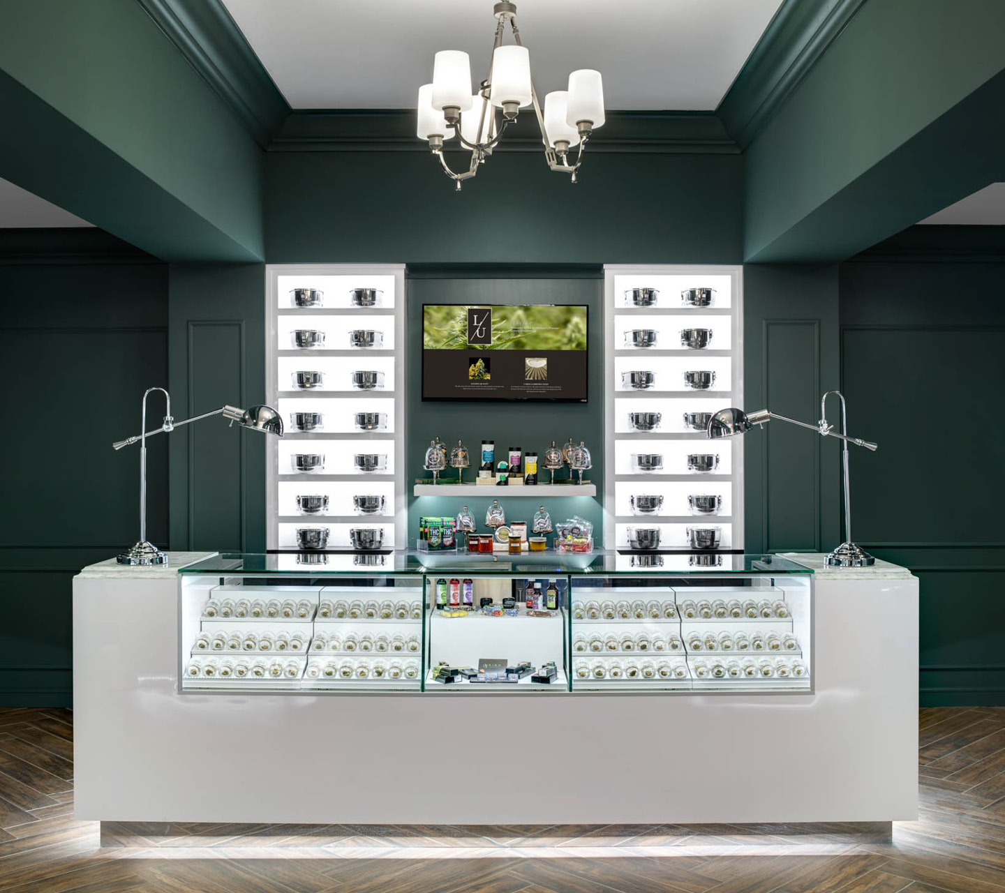 Level Up Dispensary Design High Road Design Studio